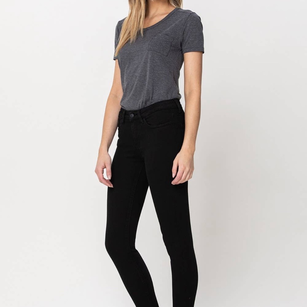 High Rise Skinny Jeans - Picture 2 of 13